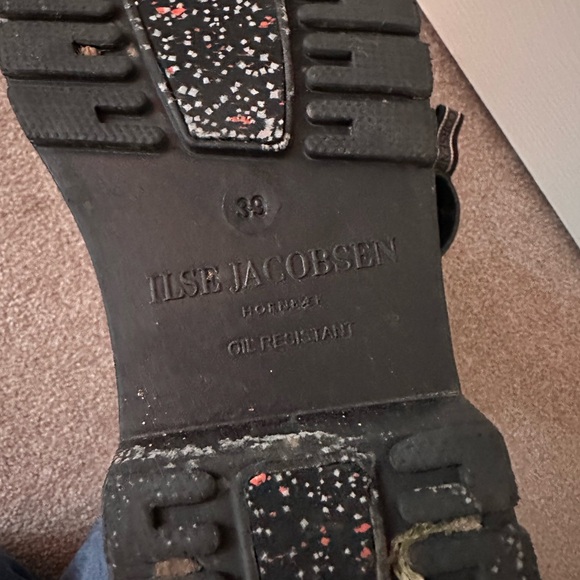 Ilse Jacobsen Black Rain Boots - Picture 3 of 3